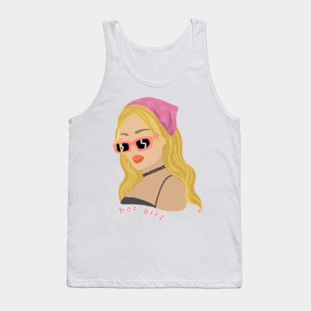 Hot beautiful girl Tank Top by Mr hicham